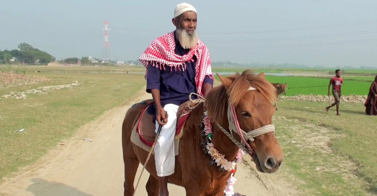 ৩০৫৭ কবর খোঁড়া শয্যাশায়ী মনু মিয়ার ঘোড়াটি মেরে ফেলল দুর্বৃত্তরা
